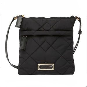 Mac Jacobs Quilted Nylon Crossbody Bag